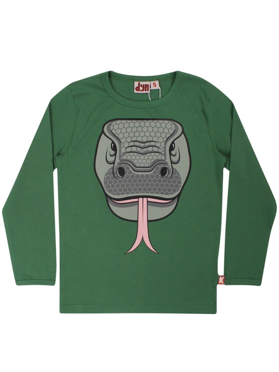 Bluse til børn med Komodo varan    