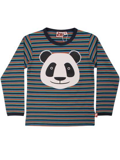 Bluse til børn med panda  