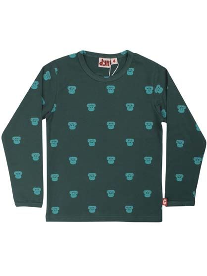 Bluse til børn med gorilla  