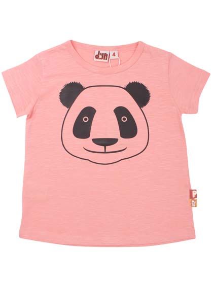 T-shirt til børn med panda 