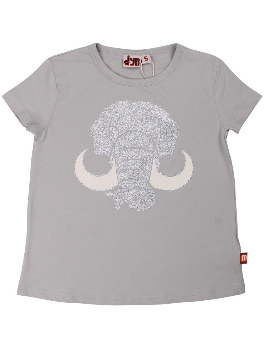 T-shirt til børn med mammut      