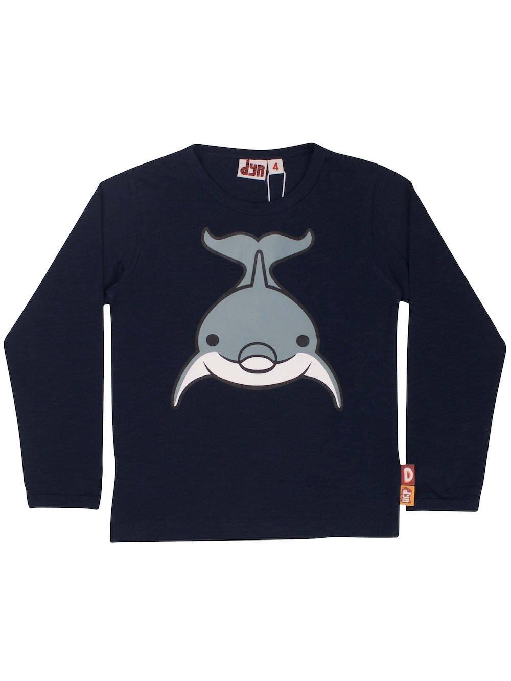 Dyrmammal Tee Navy DELFIN