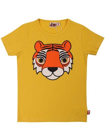 T-shirt til børn med tiger     