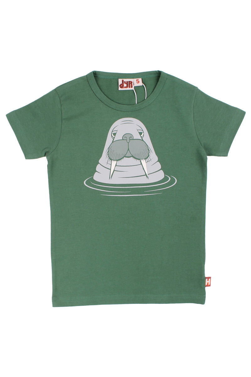 T-shirt til børn med hvalros