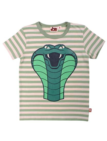 T-shirt til børn med kobra  