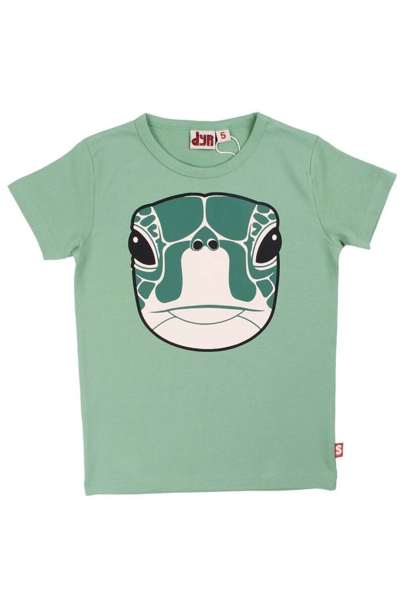 T-shrit til børn med skildpadde
