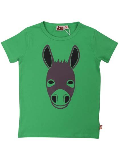 T-shirt til børn med æsel    