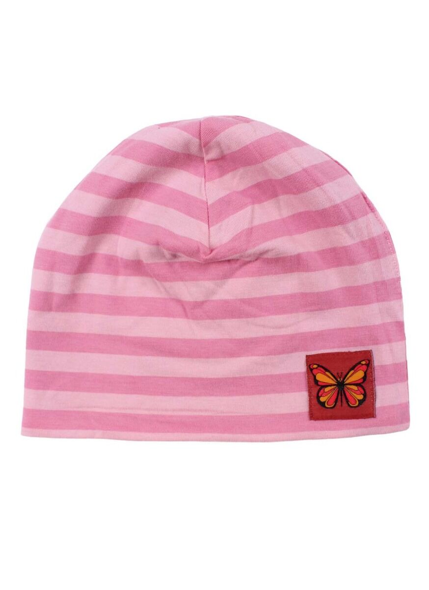 Dyrloeve Beanie Old rose/Chilled Pink PINGUIN AOP