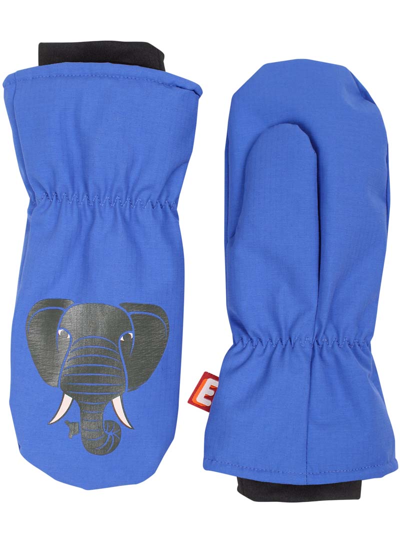 Dyrpaw Mittens Blue ELEFANT