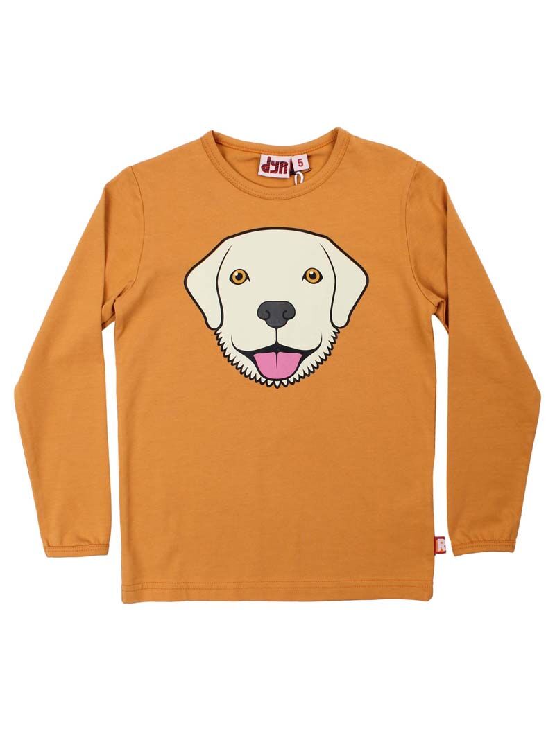Bluse til børn med hund 