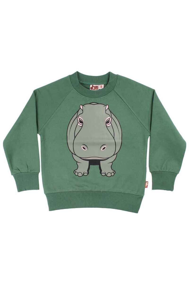 Sweater til Børn med Flodhest