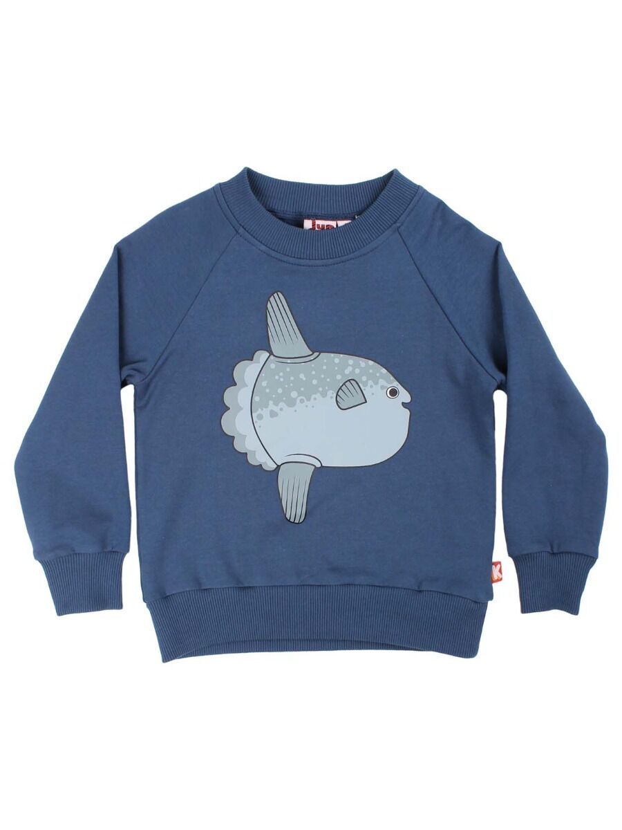 Sweater til børn med klumpfisk   