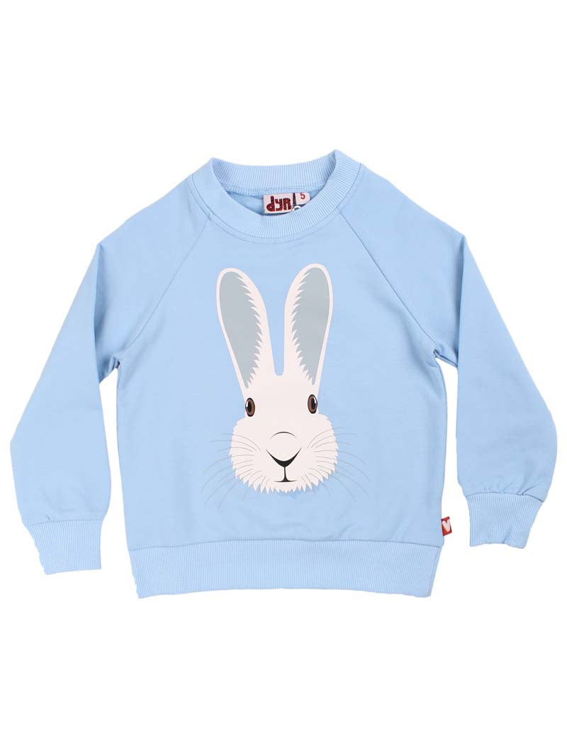 Sweater med kanin til børn