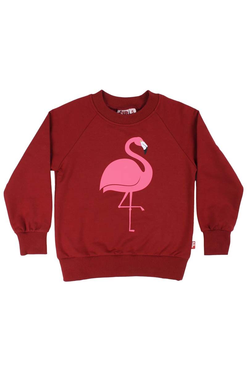 Dyrbellow Sweat Dark Red FLAMINGO