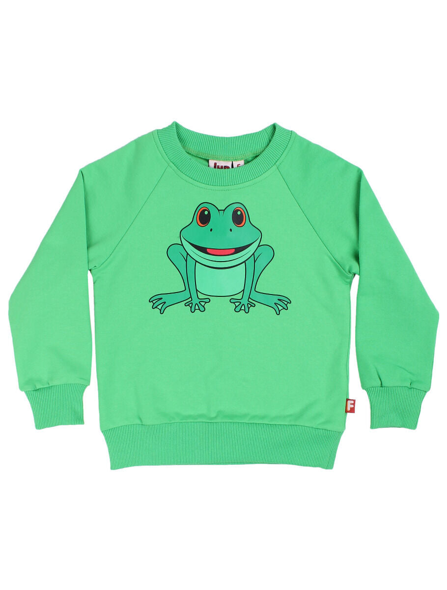 Sweater med frø til børn