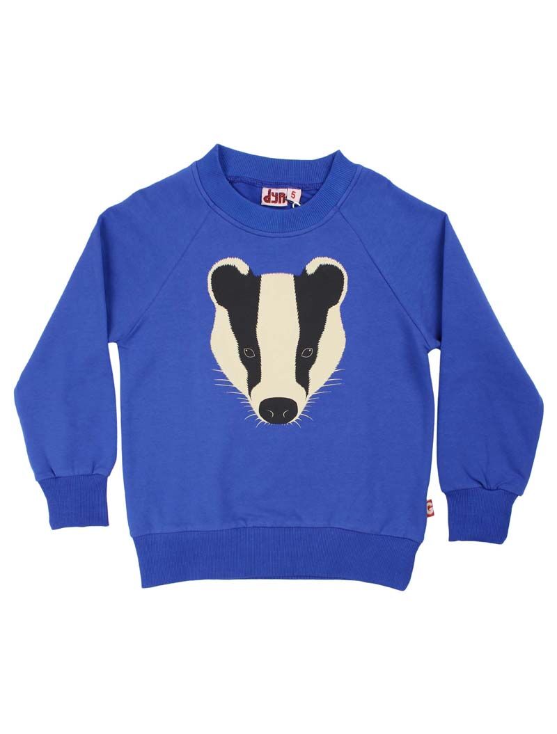 Sweater til børn med Grævling