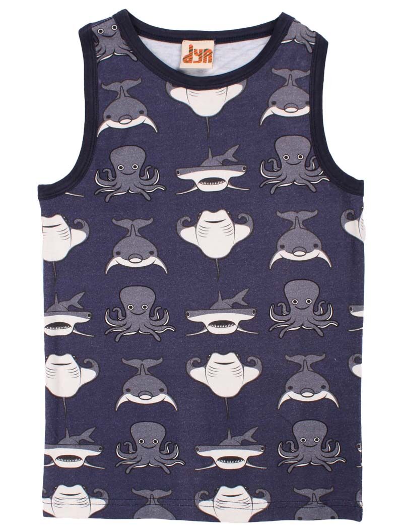 Dyrbark Undie Set AOP Grey Marine MARINELIV