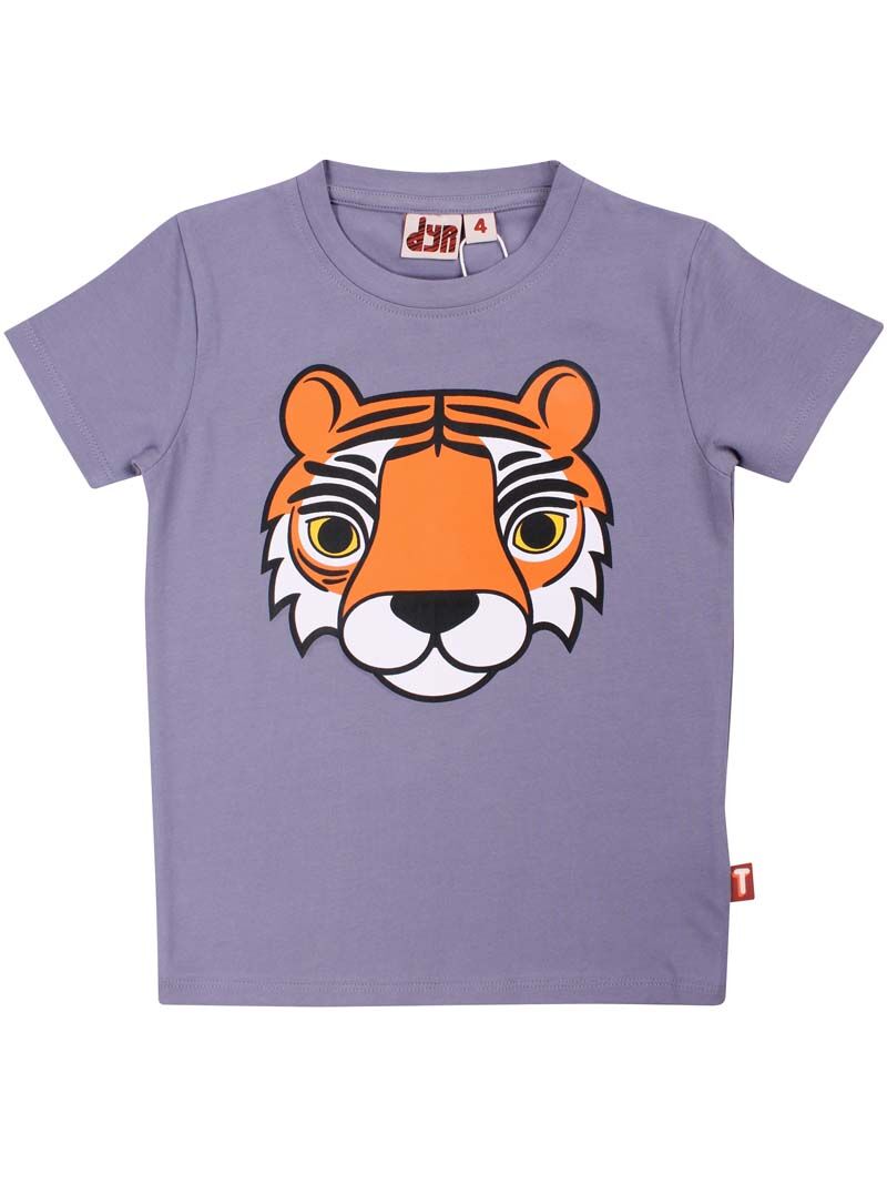 T-shirt til børn med tiger