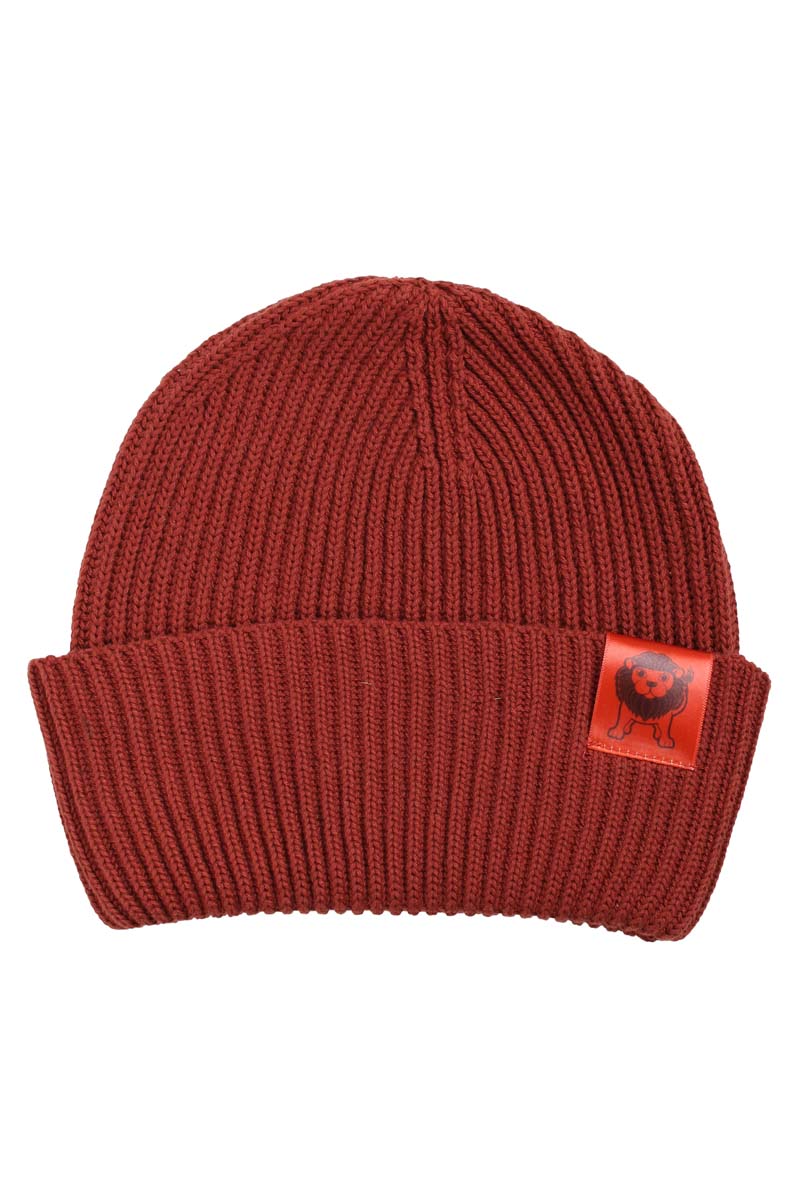 Dyrland Cotton Beanie Rust