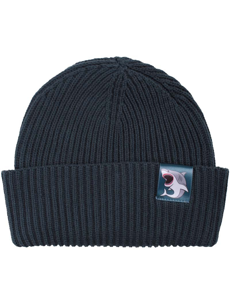 Dyrland Cotton Beanie Dark Slate