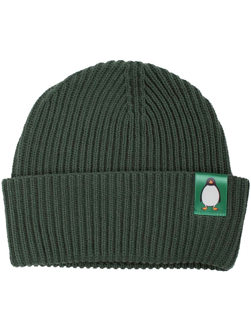 Dyrland Cotton Beanie Dark Pine