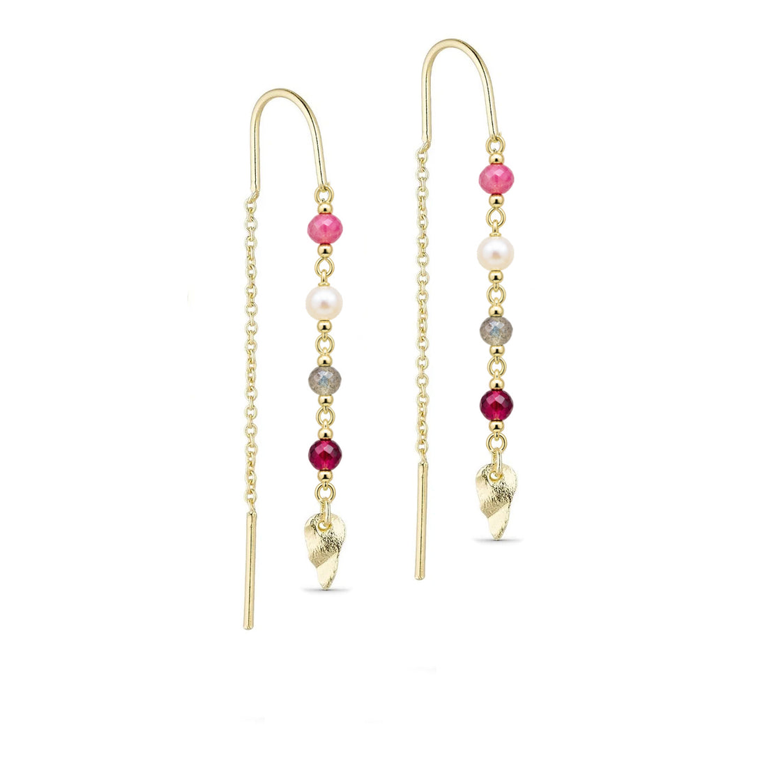 Alba Hook Gemstone Earring