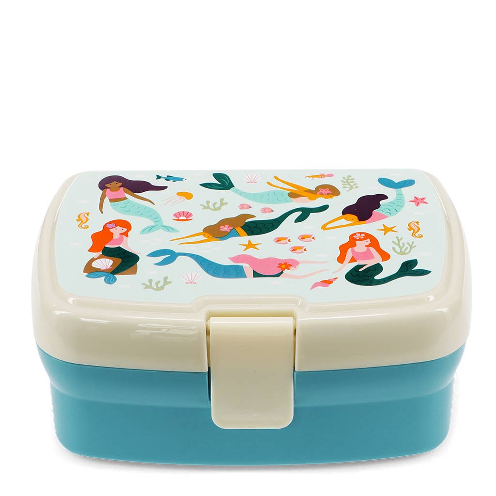 Rex Lunch box with tray Mermaid
