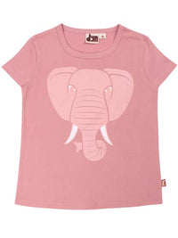 Dyrwildlife T NOOS Rose Glow ELEFANT