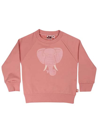 Sweater med Elefant til Børn