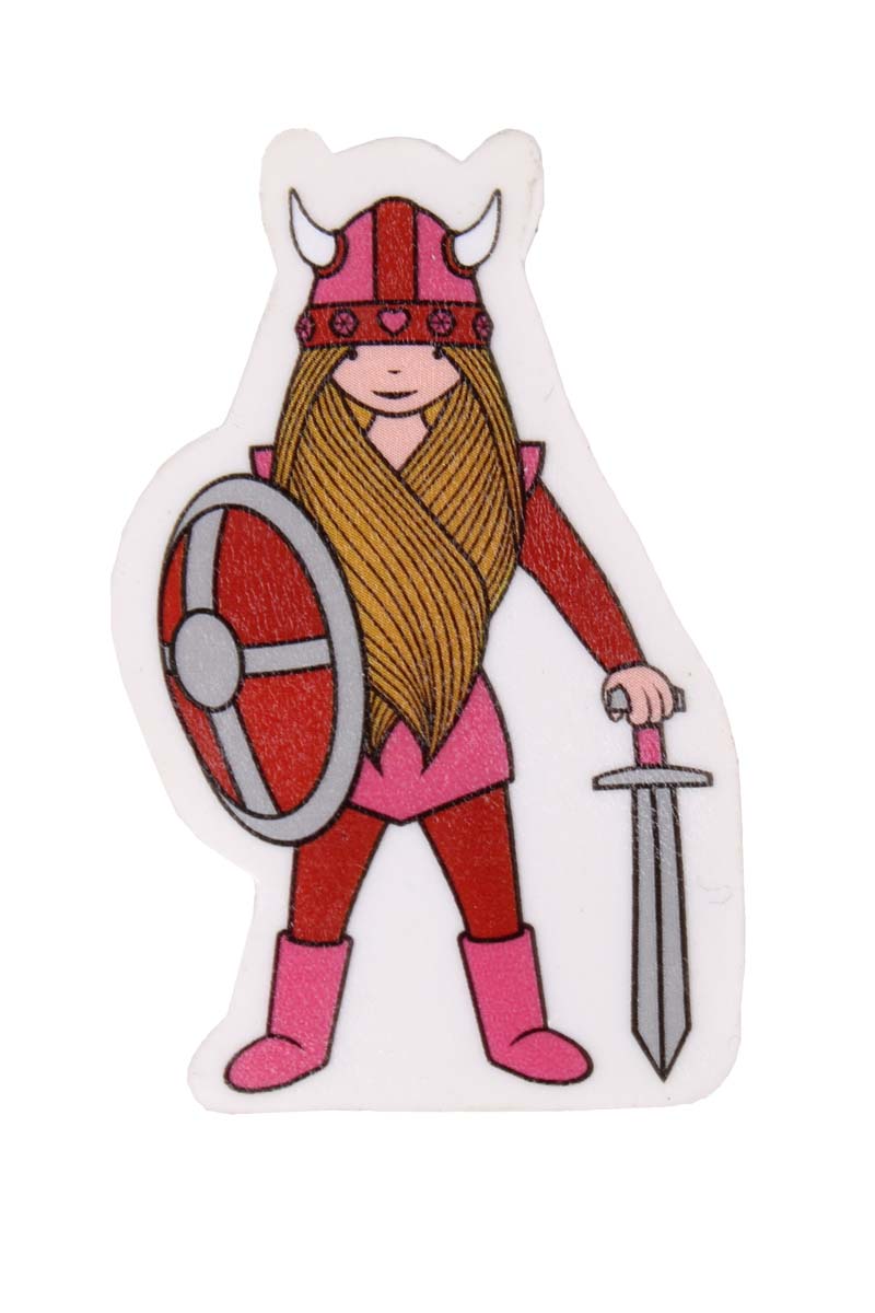 Viskelæder fra Danefæ med vikingen Freja