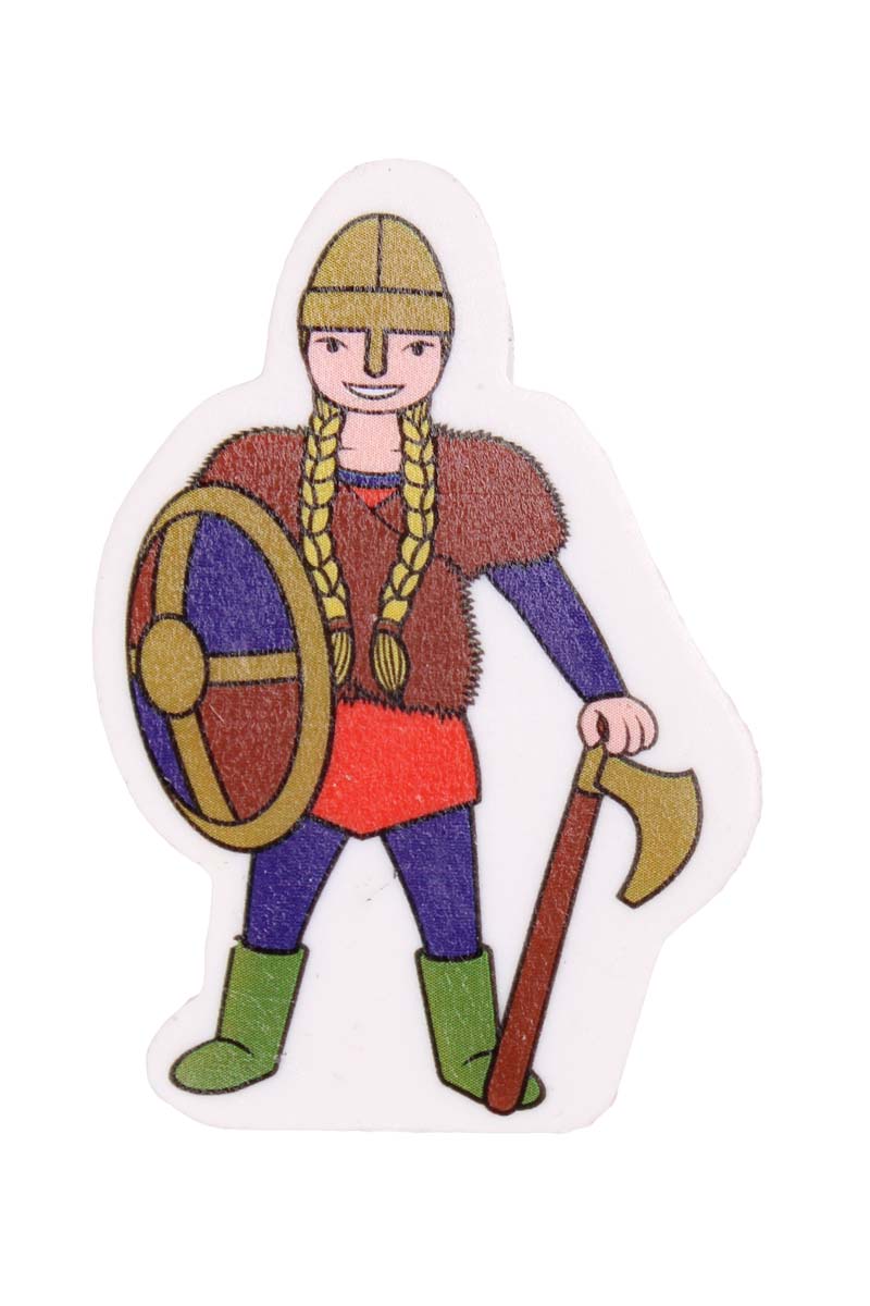 Viskelæder fra Danefæ med vikingen Sif