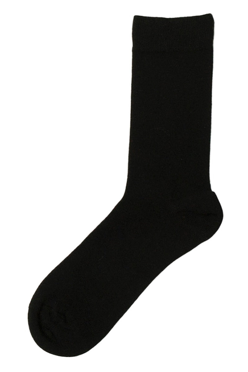 JOHA Wool Socks Thin Black