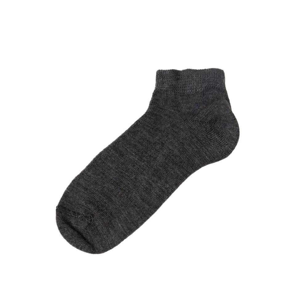 Joha Wool Short Socks Dk grey