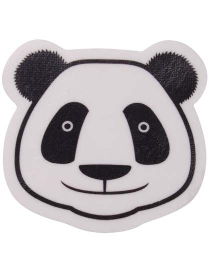 Panda Eraser White/Black