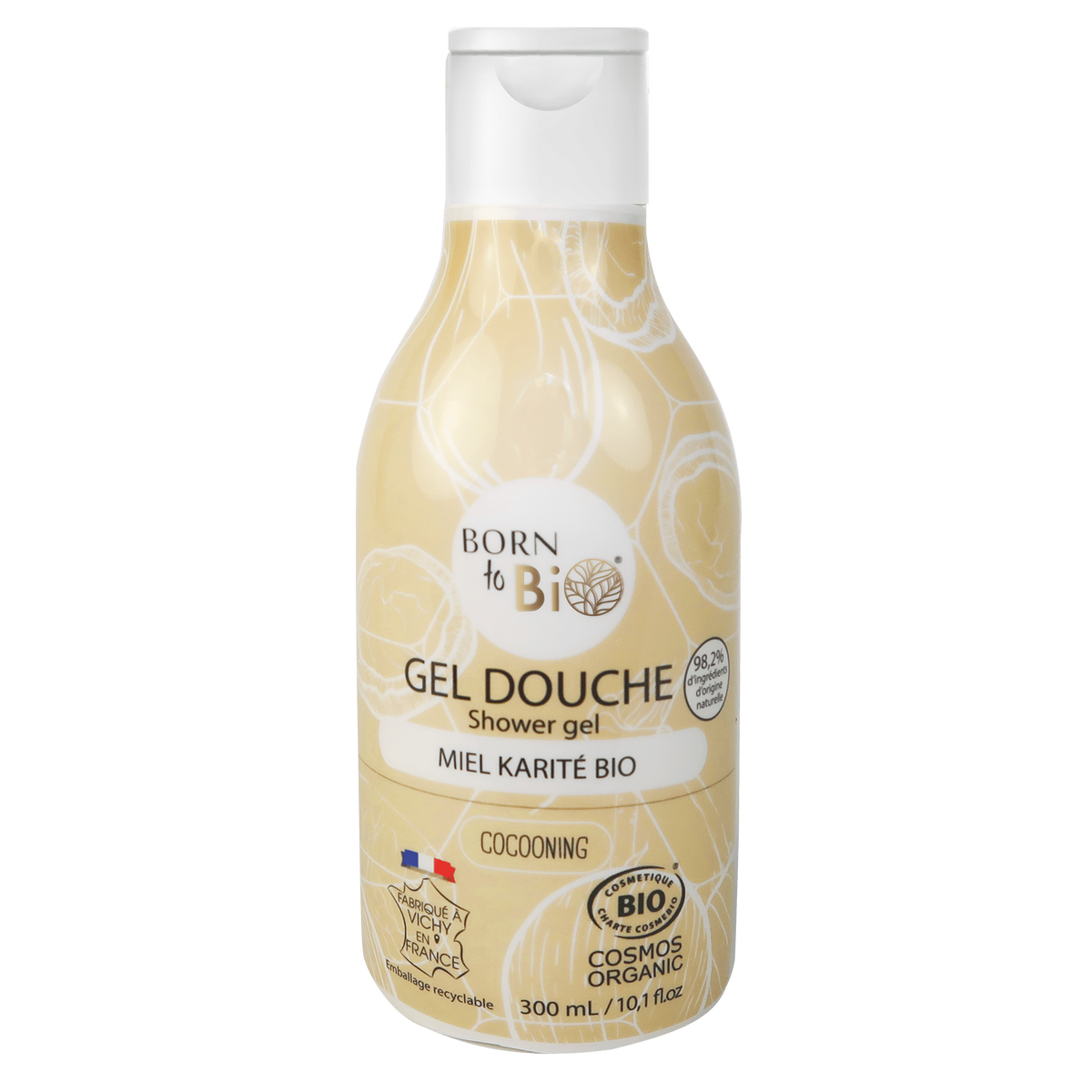 Les Laboratoires Bio cosmos organic honey shower gel