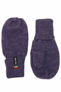 Melton Luffer-Uld Dusty DK Lila