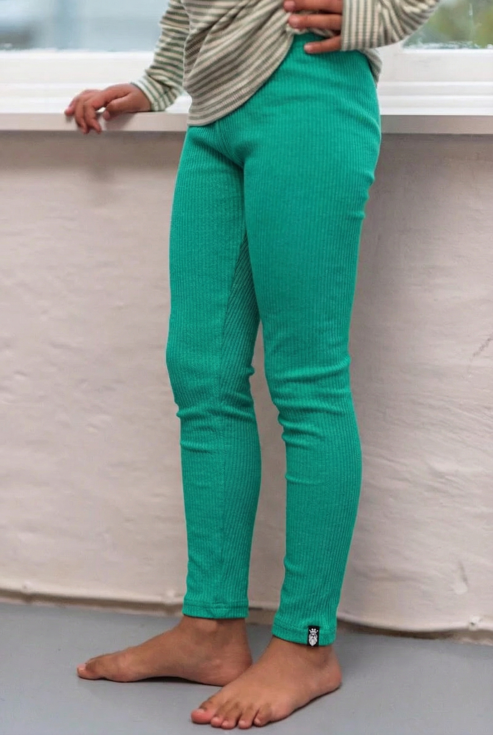 ESS - Danewarm Fleece Leggings Green