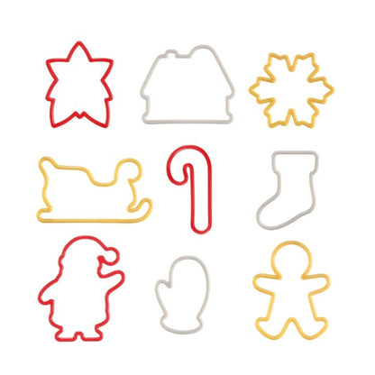 Tescoma Cookie Cutters 9 PCS Christmas