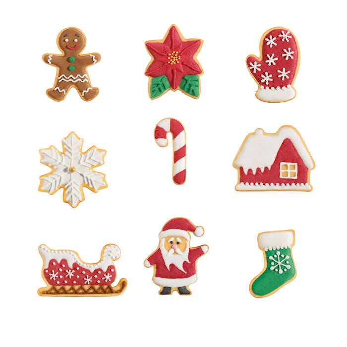 Tescoma Cookie Cutters 9 PCS Christmas