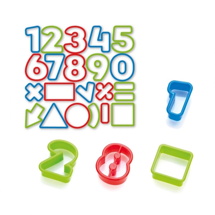 Tescoma Cookie Cutters 21 PCS Numbers