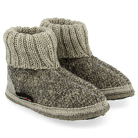 Haflinger Hjemmesko 1898 Stone Grey