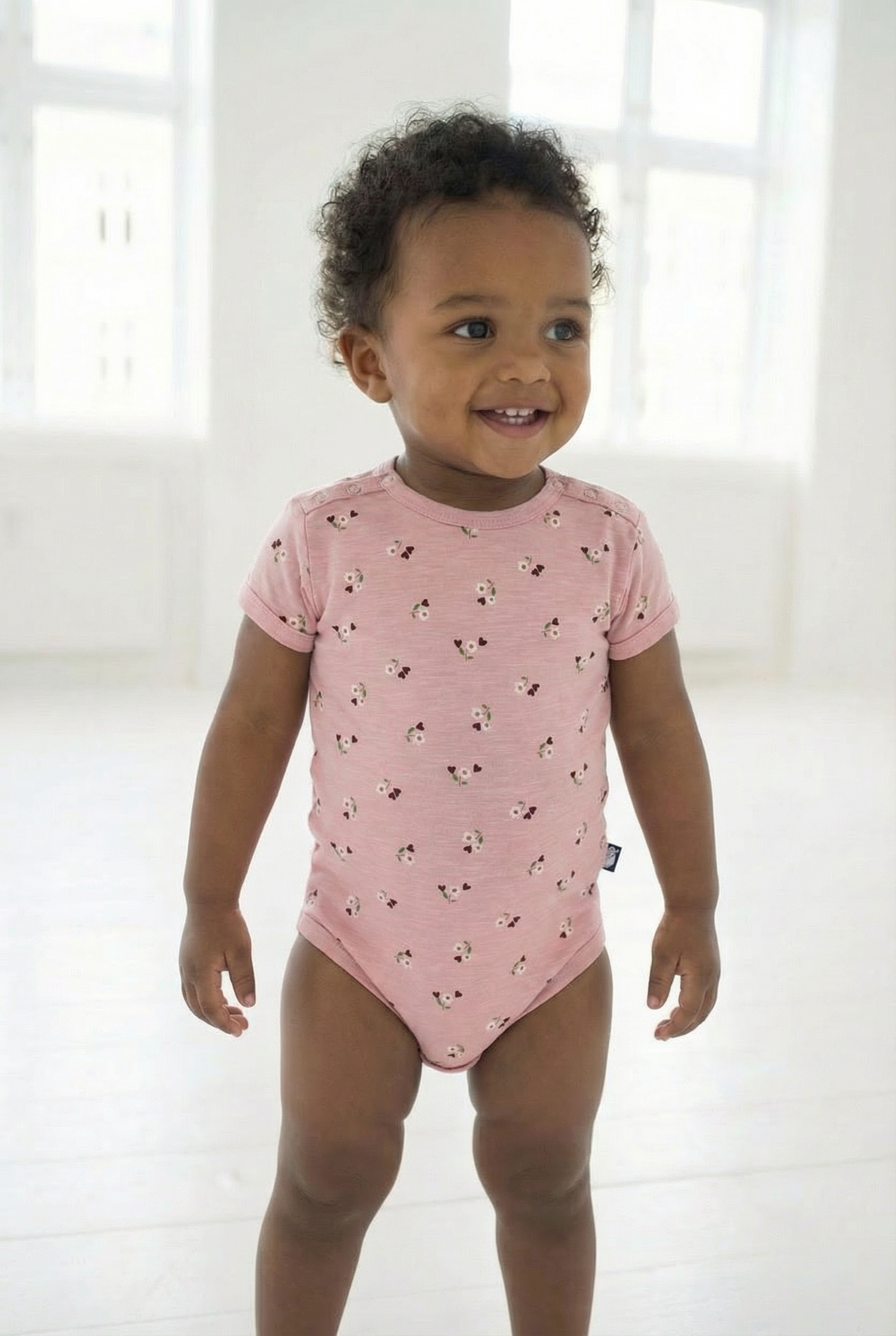 ORGANIC - Danahorn body Powder Rose MINIFLOWER