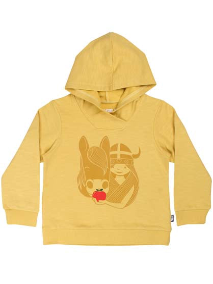 ORGANIC - Danebirch Hoodie Dusty Yellow IDUNN