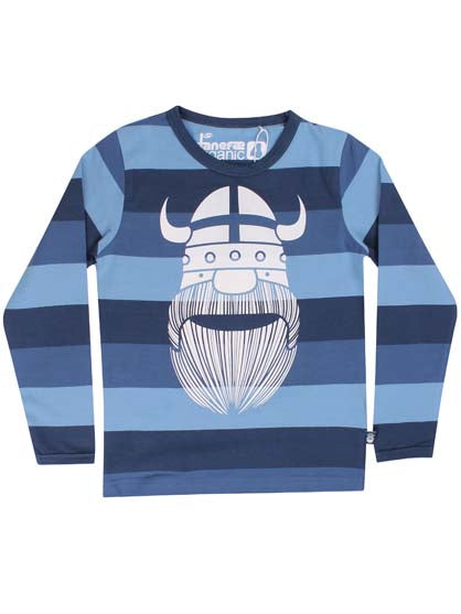 Bluse til børn med viking    