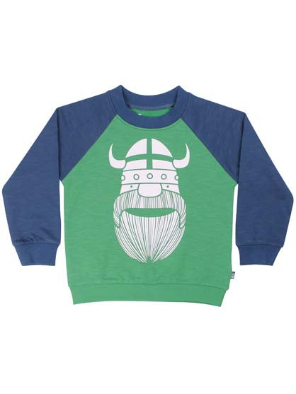 Sweater til børn med viking 
