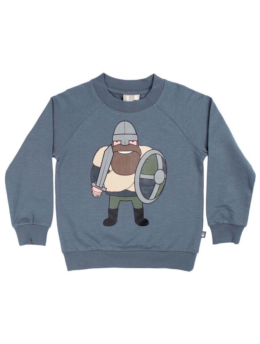 Sweater til børn med viking 
