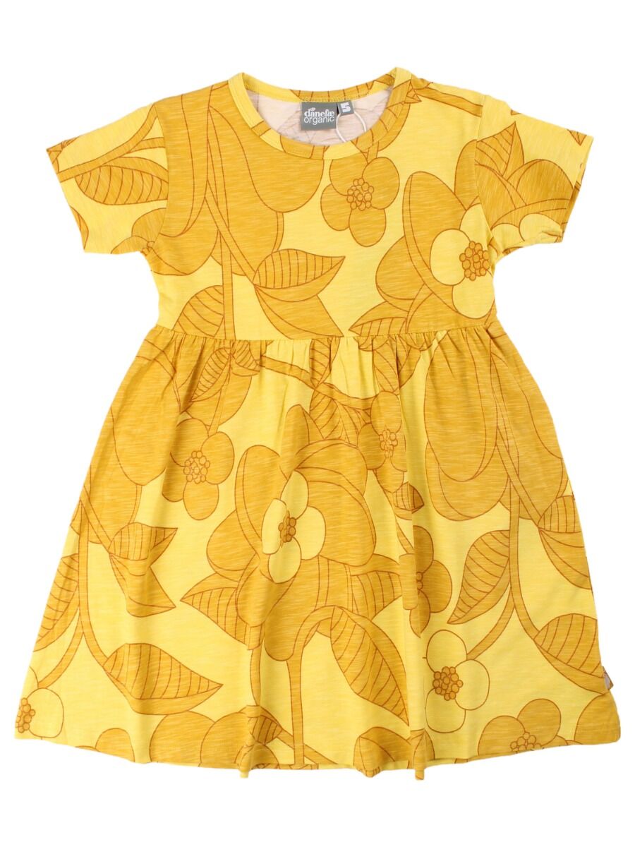 ORGANIC - Daneshellfish Dress Mellow Yellow BLOOM BOOM