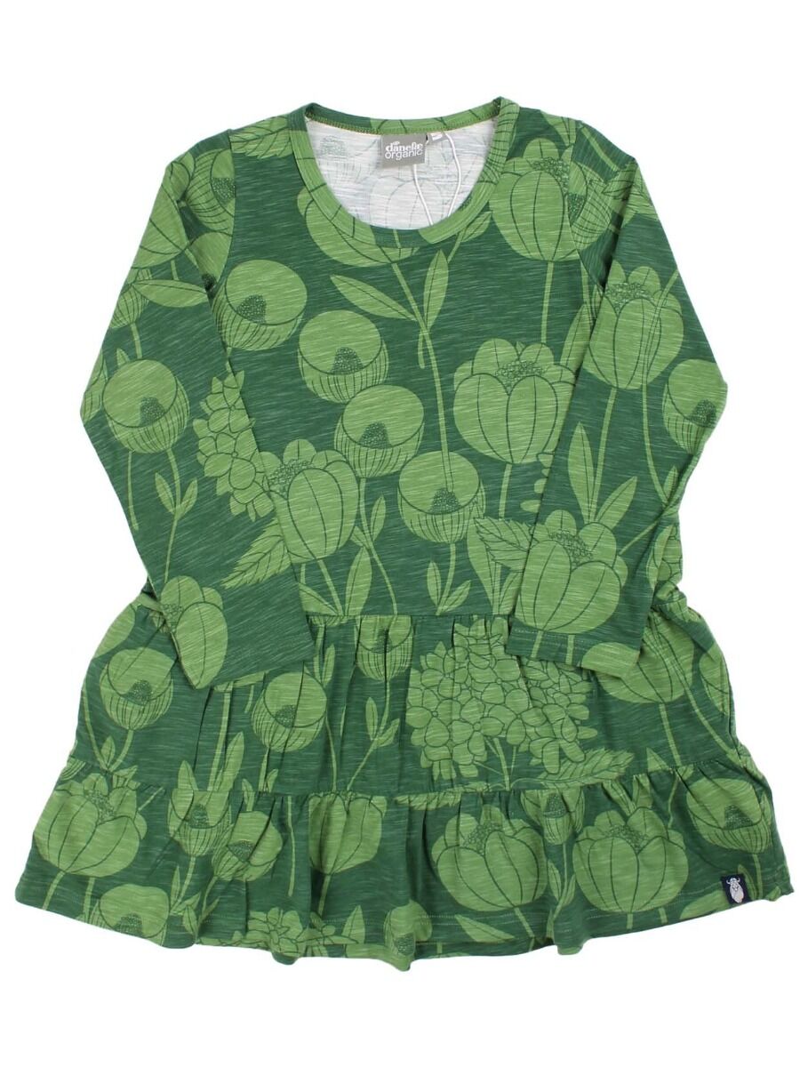 Organic - Danemiva Dress Warm Khaki/Fall Jungle HORTENSIA