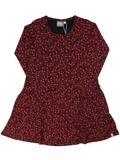 Organic - Danemiva Dress Black/red FLEURIE
