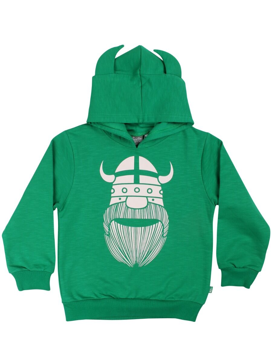 ORGANIC - Danewarrior Hoodie Green ERIK